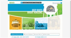 Desktop Screenshot of haskelltexasusa.com